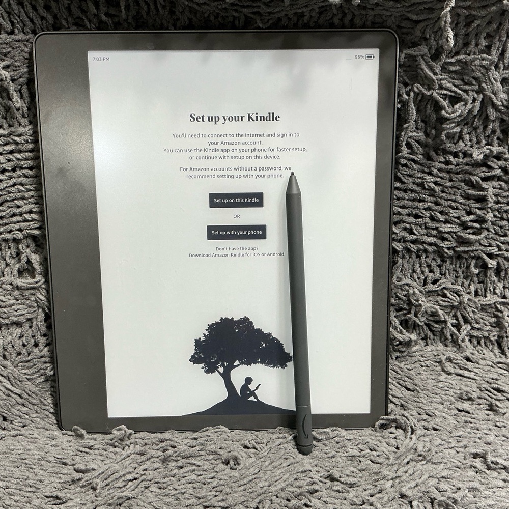 Kindle Scribe with pen and Case - Picture 4 of 7